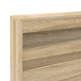 Bookcase Bed Sonoma oak 100 x 200 cm Engineered wood 3335715