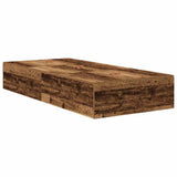 Storage Bed Frame Old Wood 80 x 200 cm Engineered Wood 3335339