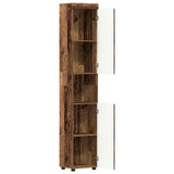 Bathroom Cabinet Set TULUM Old Wood 37 x 31.5 x 203 cm 880359