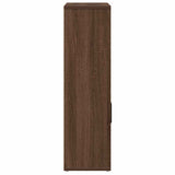Bookcase Brown Oak 60x24x85 cm Engineered Wood 860415