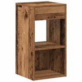 Bedside Cabinets with Drawer 2 pcs Old Wood 35x34x66.5 cm 858728