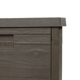 Outdoor Cushion Box Brown 77.5x44.5x53 cm Polypropylene 366604