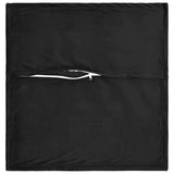Cushion Cover 12 pcs HOUTEN Black 50 x 50 cm Velvet 919011