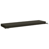 2-Piece Bench Cushions SOEST 2 pcs 100% Polyester Anthracite 949795