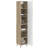 Cabinet Set 2 pcs Sonoma Oak Engineered Wood 3416873