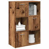 Bookshelf Old Wood 60.5x30x90 cm Engineered Wood 855970
