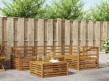 Outdoor Sofa Set 5 pcs Natural 3374784
