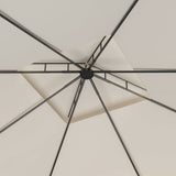 Gazebo 3x3x2.7 m Cream 160 g/m 313912