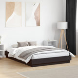 Bed Frame without Mattress Black 135x190 cm Double 3209878