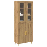 Highboard 2 pcs Artisan Oak Engineered Wood 3334347