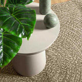 Rug ZIZUR Beige 80x200 cm Jute Look Indoor and Outdoor 4010403