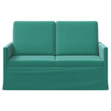 2 Seater Sofa Turquoise 130 x 81 x 82 cm Velvet 42041064