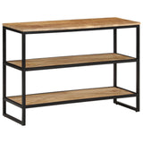 Console Table 100x35x70 cm Solid Rough Wood Mango 374075