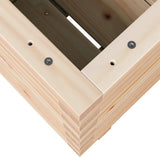 Garden Planter 40x40x49.5 cm Solid Wood Pine 3282509