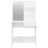 Dressing Table Set White 74.5x40x141 cm 3114139