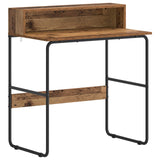 Desk with Storage Oak Wood 80 x 50 x 91 cm 8008024