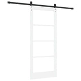 Sliding Door Manual ORKDAL White 86 x 198.5 cm Wood and metal 3332480