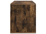 Lowboard with Drawer Smoked Oak 87 x 27.5 x 43 cm 8000584