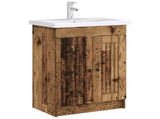 Bathroom under Sink Cabinet Old Wood 56 x 37.5 x 81 cm 890042