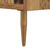 Bedside Cabinet Old Wood 40 x 40 x 66 cm Engineered Wood 882107