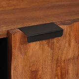 TV Cabinet Acacia Brown Finish 80 x 33 x 46 cm Solid Mango Wood 4017915