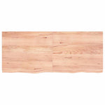 Table Top Light Brown 120x50x cm Treated Solid Wood Oak 3156373