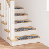 Self-adhesive Stair Mats 15 pcs Grey 65 x 21 x 4 cm 42011444