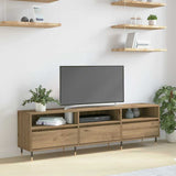TV Cabinet Artisan Oak 150 x 30 x 45 cm Engineered Wood 869074