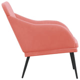 Bench Pink 110x76x80 cm Velvet 351467