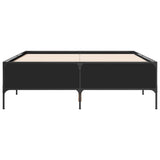 Bed Frame without Mattress Black 120x190 cm Small Double 3279817