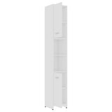 3 Piece Bathroom Furniture Set White Engineered Wood 3056916