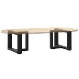 Coffee Table Legs T-Shaped 2 pcs Black 40x25x cm Steel 4013004