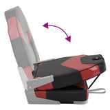 Boat Seat with High Back Foldable 39x43x58 cm 4012133