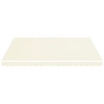 ZNTS Replacement Fabric for Awning Cream 4x3.5 m 311928