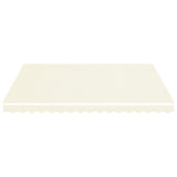 ZNTS Replacement Fabric for Awning Cream 4x3.5 m 311928