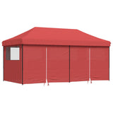 Party Tent Folding Burgundy 292 x 580 x 315 cm Oxford Fabric 42023668