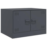 Coffee Table Anthracite 67x50x44 cm Steel 841729