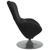 Egg Chair Black 63 x 73 x 90 cm Velvet 42002730