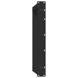 Coffee Table Legs U-Shaped 2 pcs Black 60x cm Steel 4012748