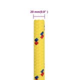 Boat Rope Yellow 20 mm 25 m Polypropylene 152632