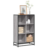 Book Cabinet Grey Sonoma 65.5x33x107.5 cm Engineered Wood 849162