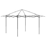 Gazebo with 4 Sidewalls 3.3 x 3.3 m Cream and Brown 42036812