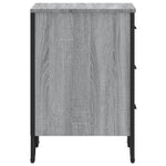 ZNTS Bedside Cabinet Grey Sonoma 40x41x60 cm Engineered Wood 848527