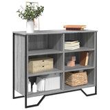 Sideboard Grey Sonoma 91x35.5x74.5 cm Engineered Wood 848552