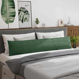 Sofa Pillows 2 pcs Dark Green 200 x 40 cm Corduroy Fabric 42013908