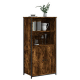 Highboard Smoked Oak 62x36x121,5 cm Engineered Wood 834212
