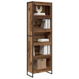 Book Cabinet 2 pcs Old Wood 60 x 30 x 189.5 cm Engineered Wood 3403002