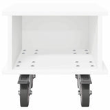 TV Stand White 37 x 35 x 35 cm Engineered Wood 891048