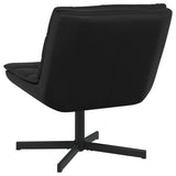 Swivel Chair Black 63 x 75 x 76 cm PU 42007339