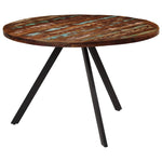 Dining Table 110x75 cm Solid Wood Reclaimed 338477